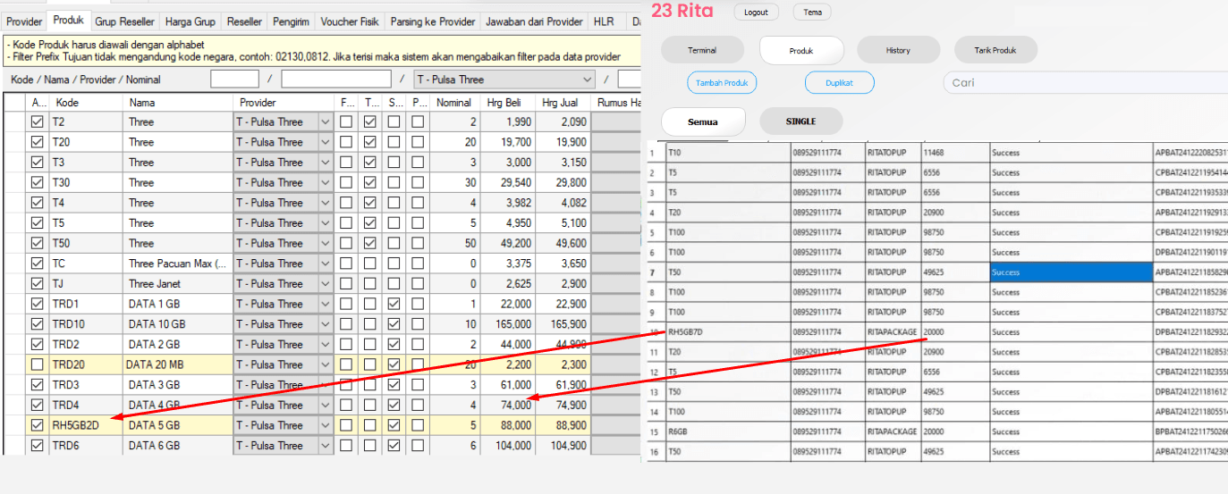 Menambahkan Produk Data di Otomax