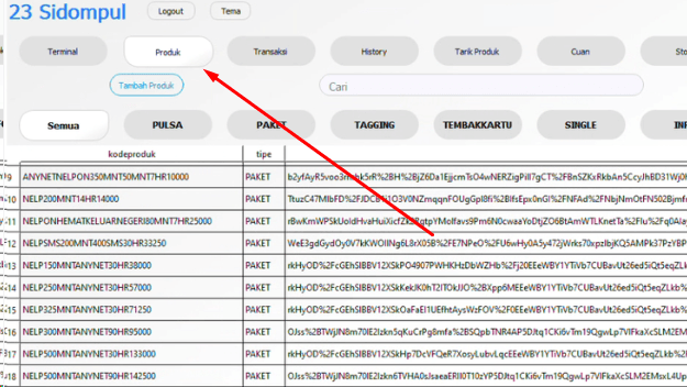 Produk Voice/SMS di Addon