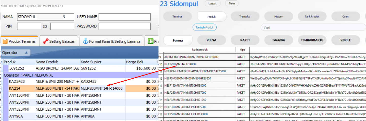 Menambahkan Produk di IRS