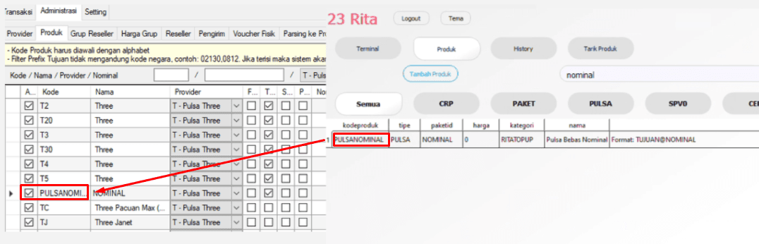 Menambahkan Produk di Otomax