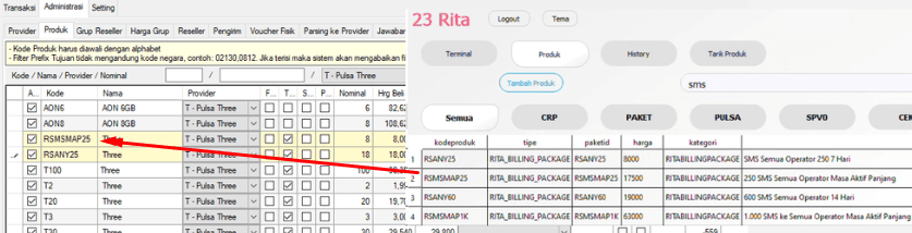 Menambahkan Produk di Otomax