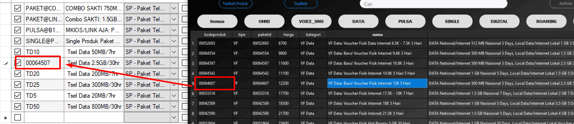 Menambahkan Produk di Otomax
