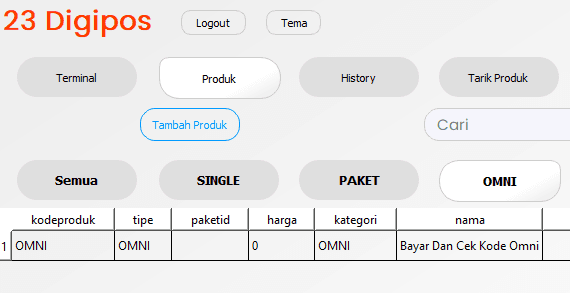 Produk OMNI di Addon