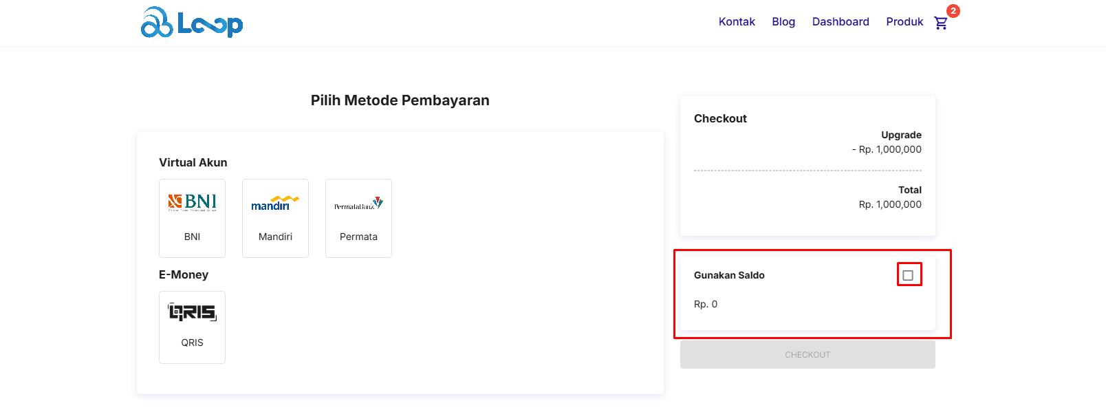 Memilih Metode Pembayaran