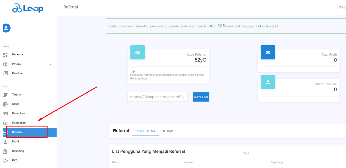 Program Referral 23 Loop