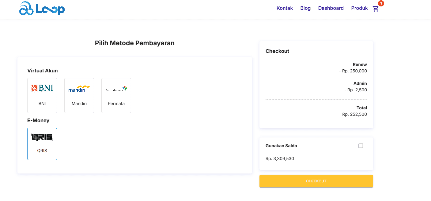 Memilih Metode Pembayaran