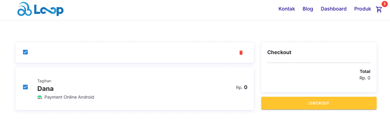 Mengatur Jumlah Tagihan