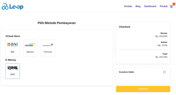 Memilih Metode Pembayaran