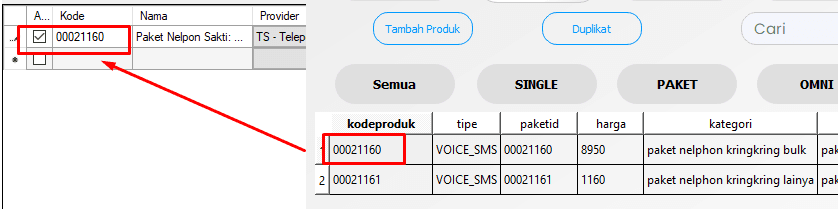 Menambahkan Produk di Otomax